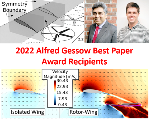 2022 Alfred Gessow Best Paper Award Recipients